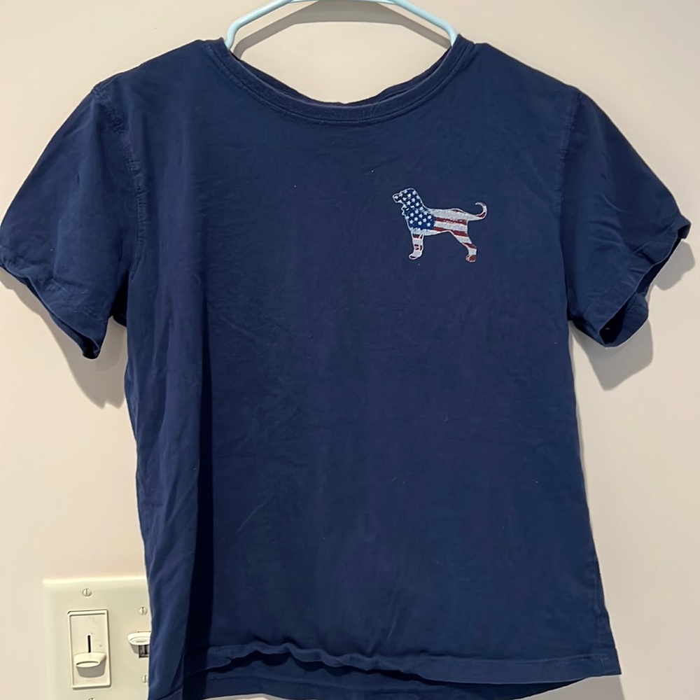 Black dog tee shirt XS